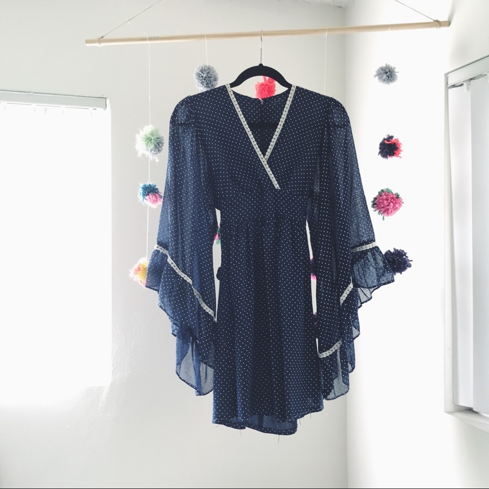 Vintage Boho Mini Dress