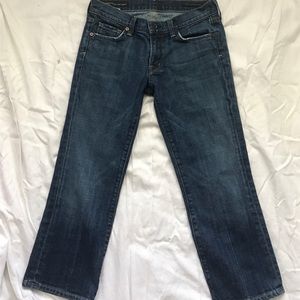 Citizens of Humanity cropped jeans!!!!