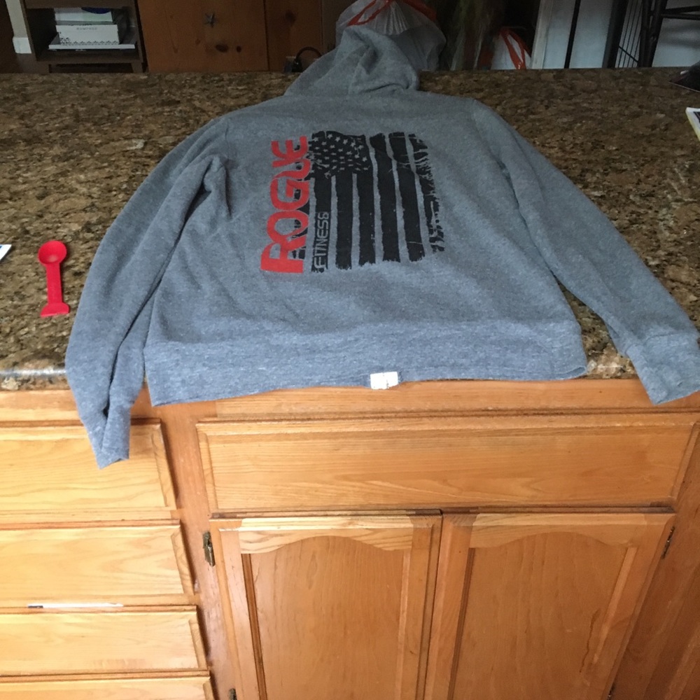 Rogue zip grey sweatshirt worn maybe 5 times