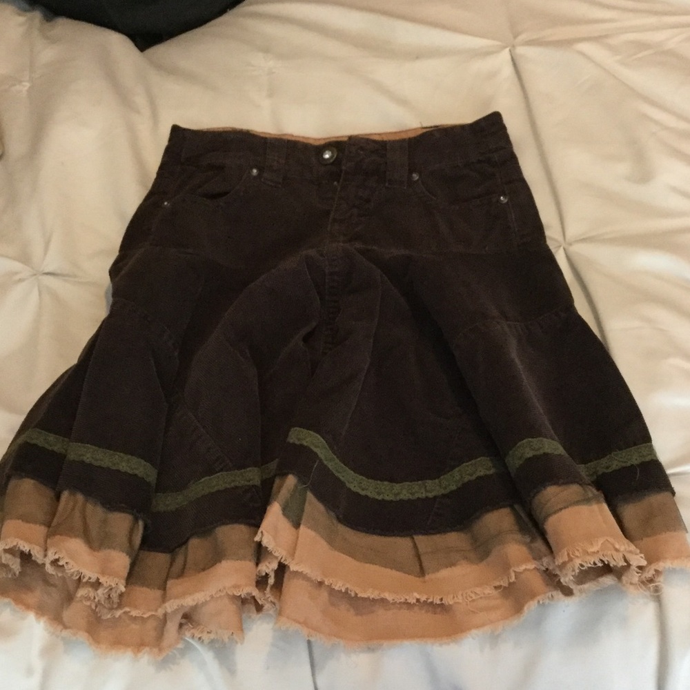 Corduroy skirt
