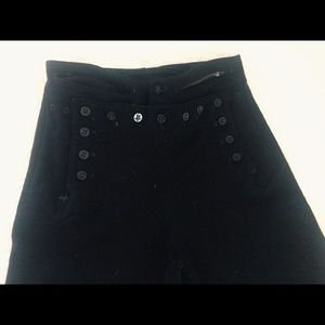 Vintage wool US Navy sailor pants