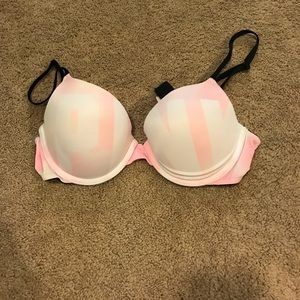 Pink bra