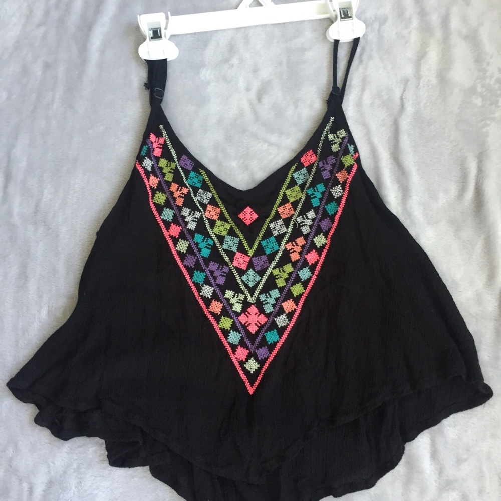 Colorful Crop Top