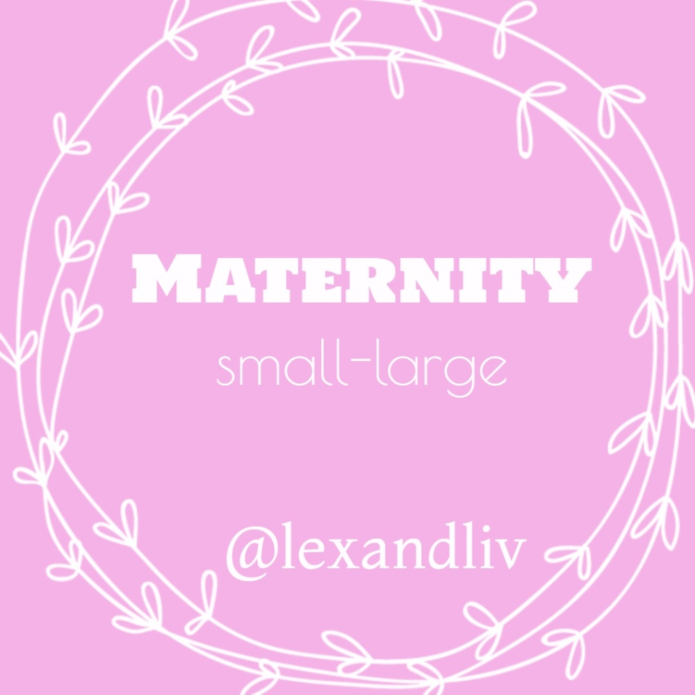 MATERNITY Clothes (small-large)