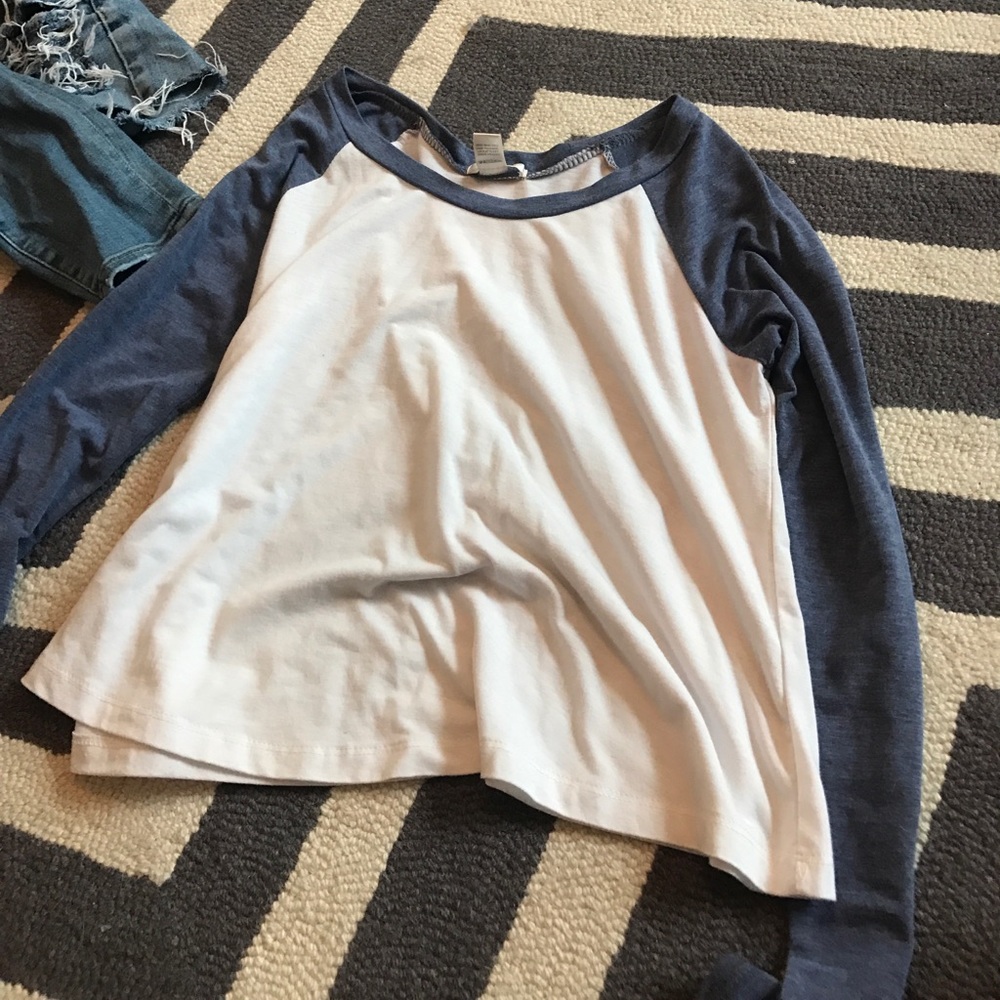 baseball long sleeve tee