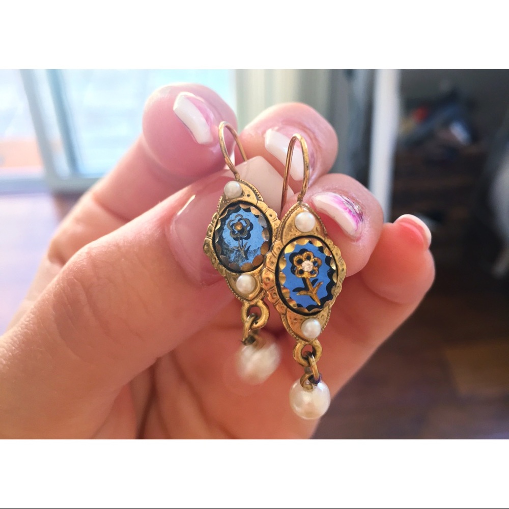 Dangly earrings