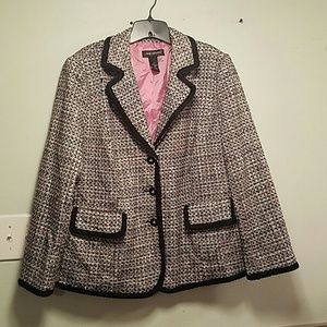Lane Bryant Tweed Blazer
