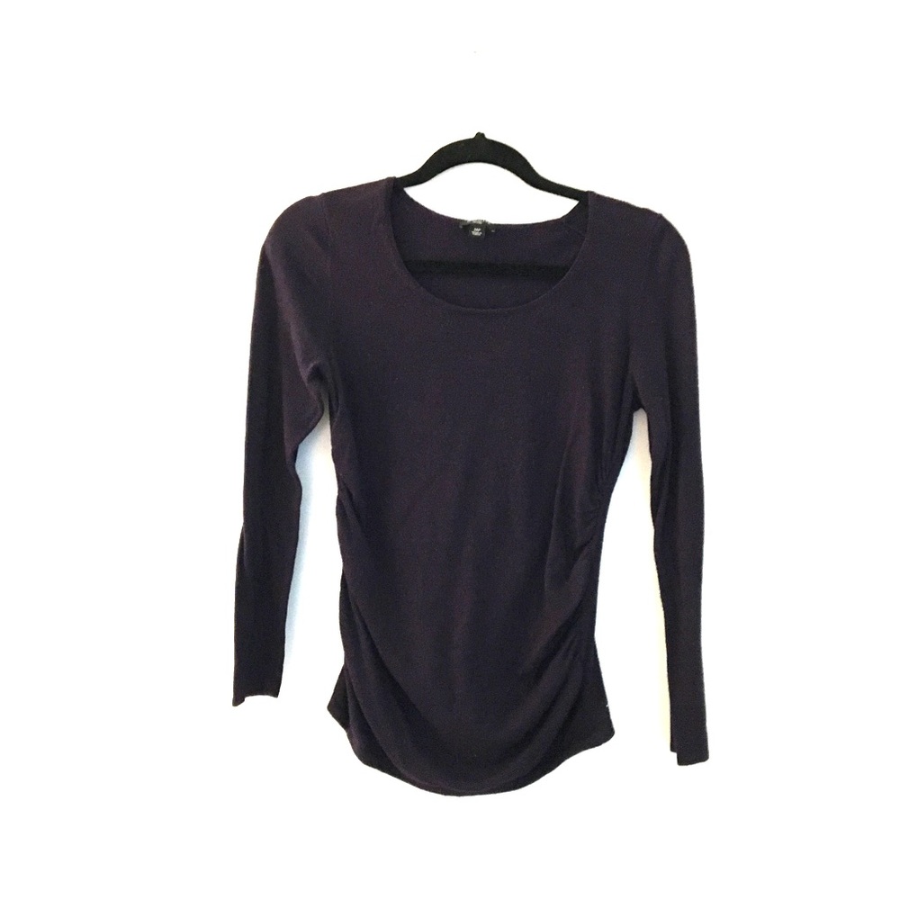 Ann Taylor Medium Petite Purple Light Sweater