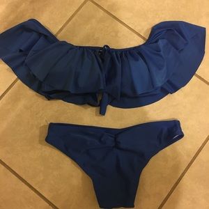 Beautiful blue two piece