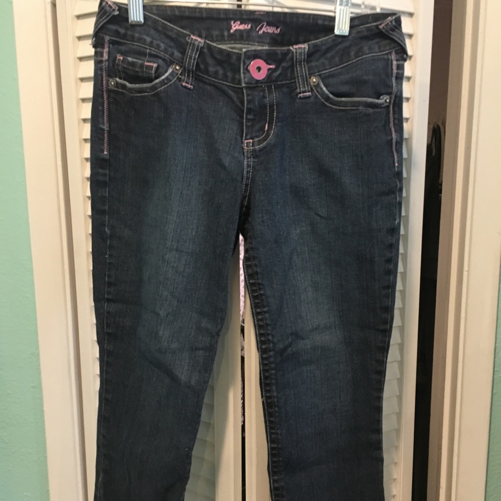 Denim capris