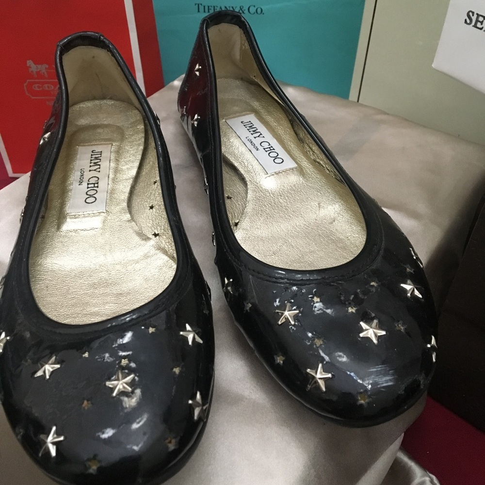 Jimmy choo star flats