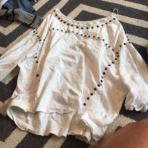 Free people 3/4 sleeves