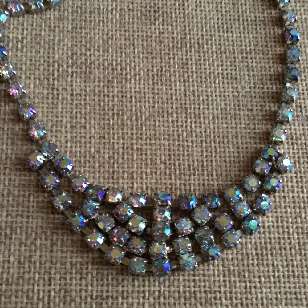 Vintage  Rhinestone Necklace