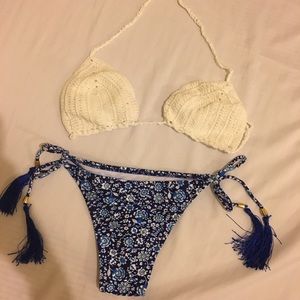 Crochet top bikini
