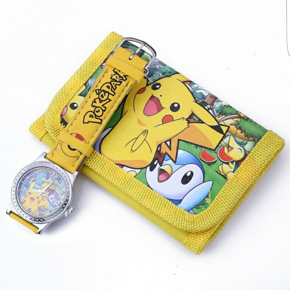 Pokemon go wallet and watch set!!