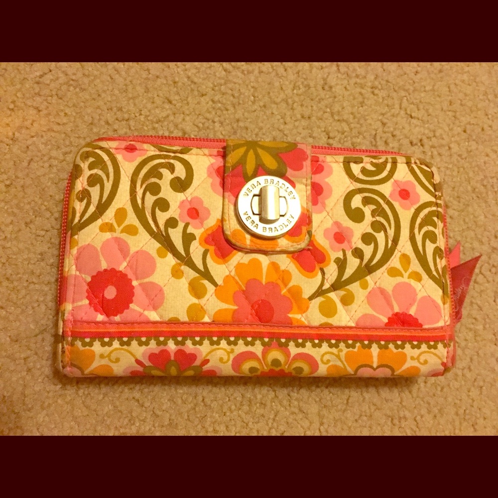 Vera Bradley--Large Floral Wallet