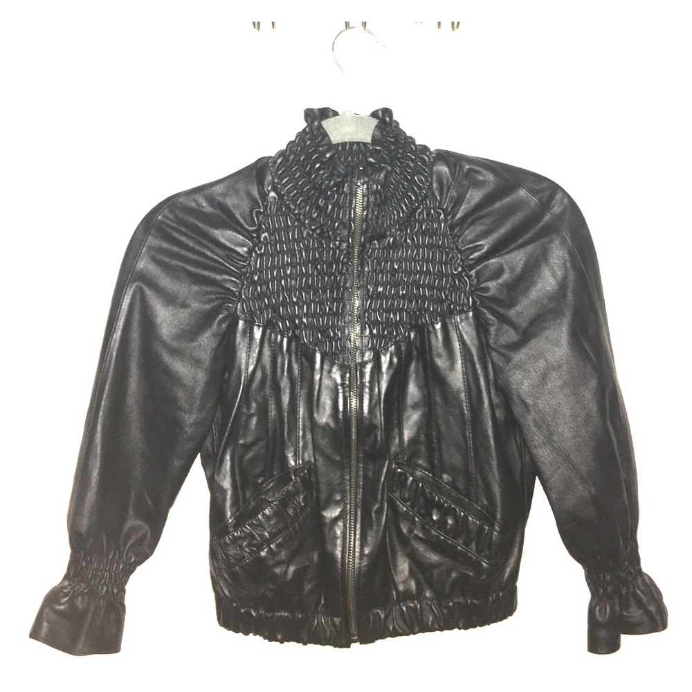 Bebe cropped motorcycle jacket