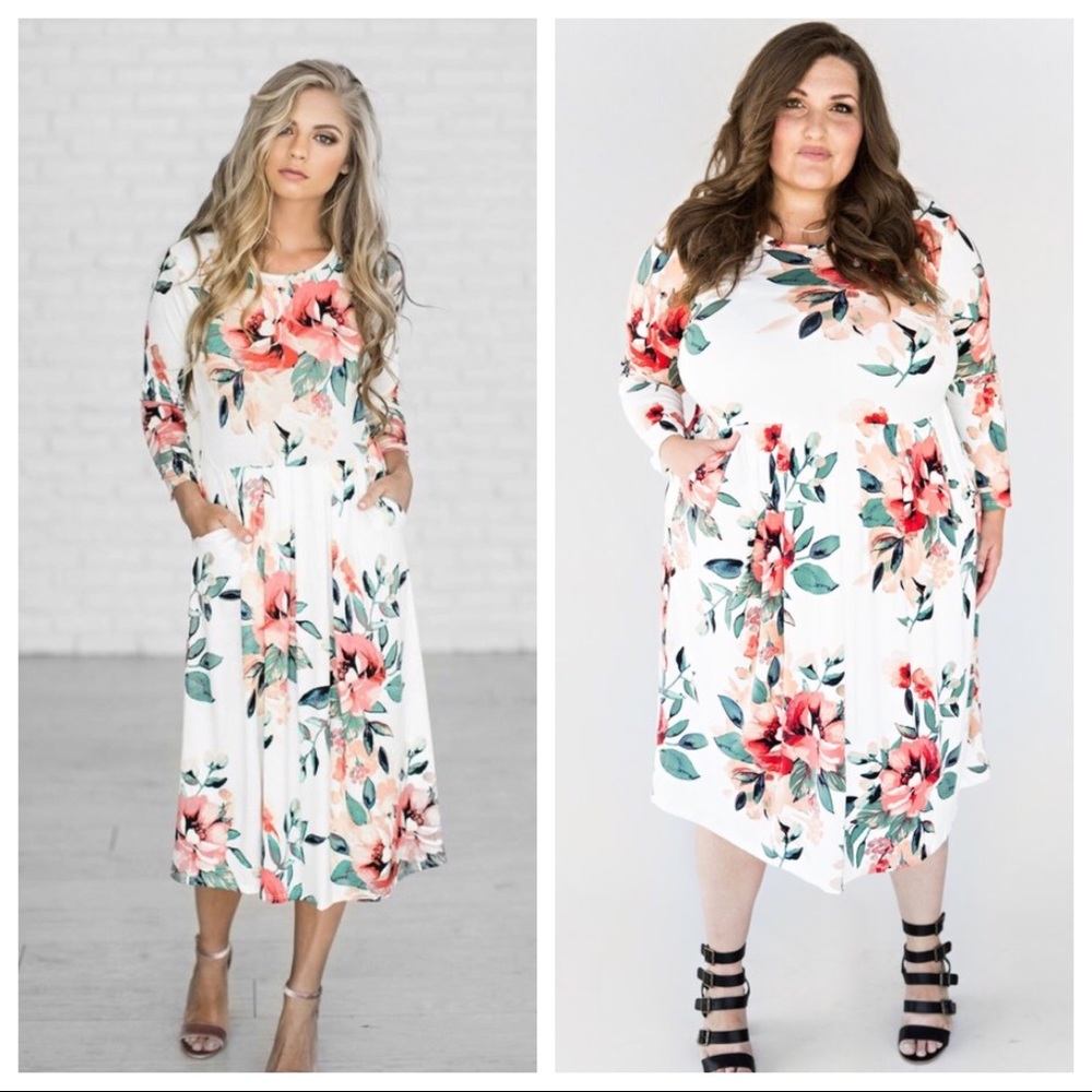Floral Midi Dress