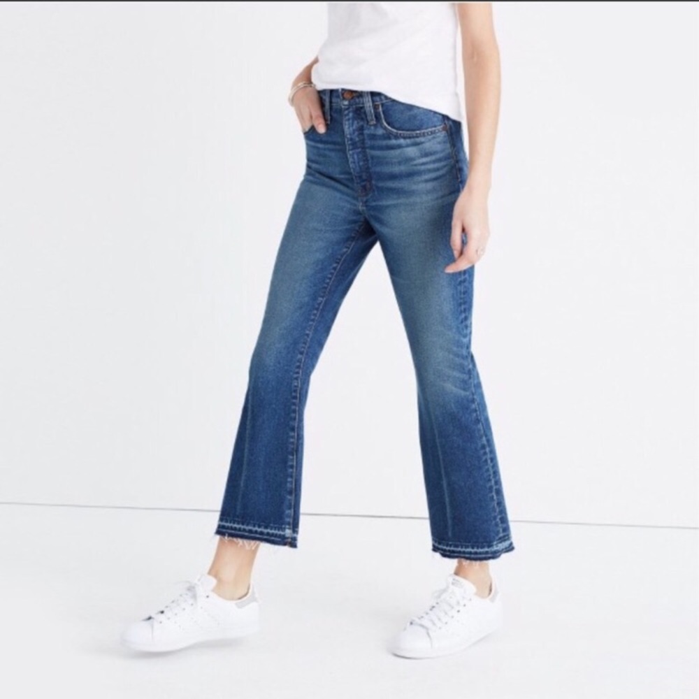 Madewell Retro Crop Jeans in Callahan Wash