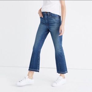 Madewell Retro Crop Jeans in Callahan Wash
