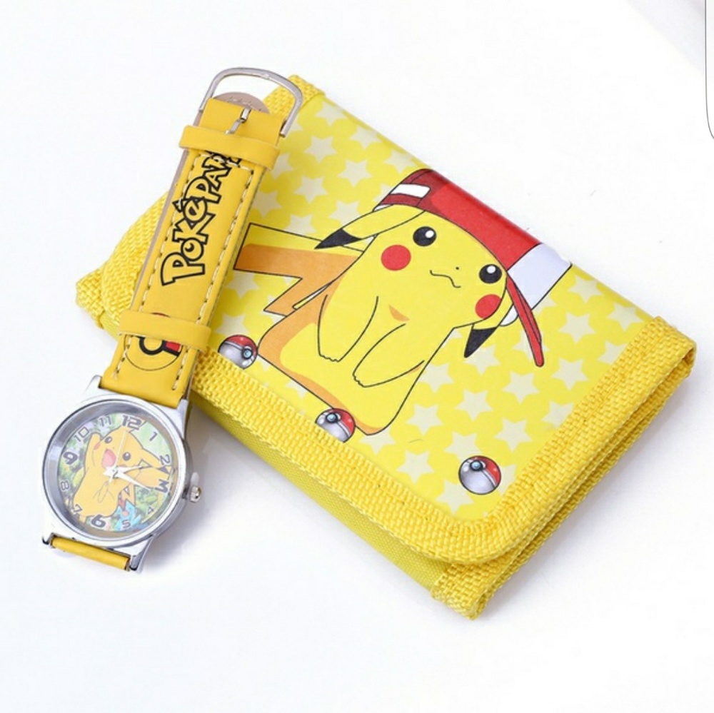 Pokemon Go wallet and watch set.