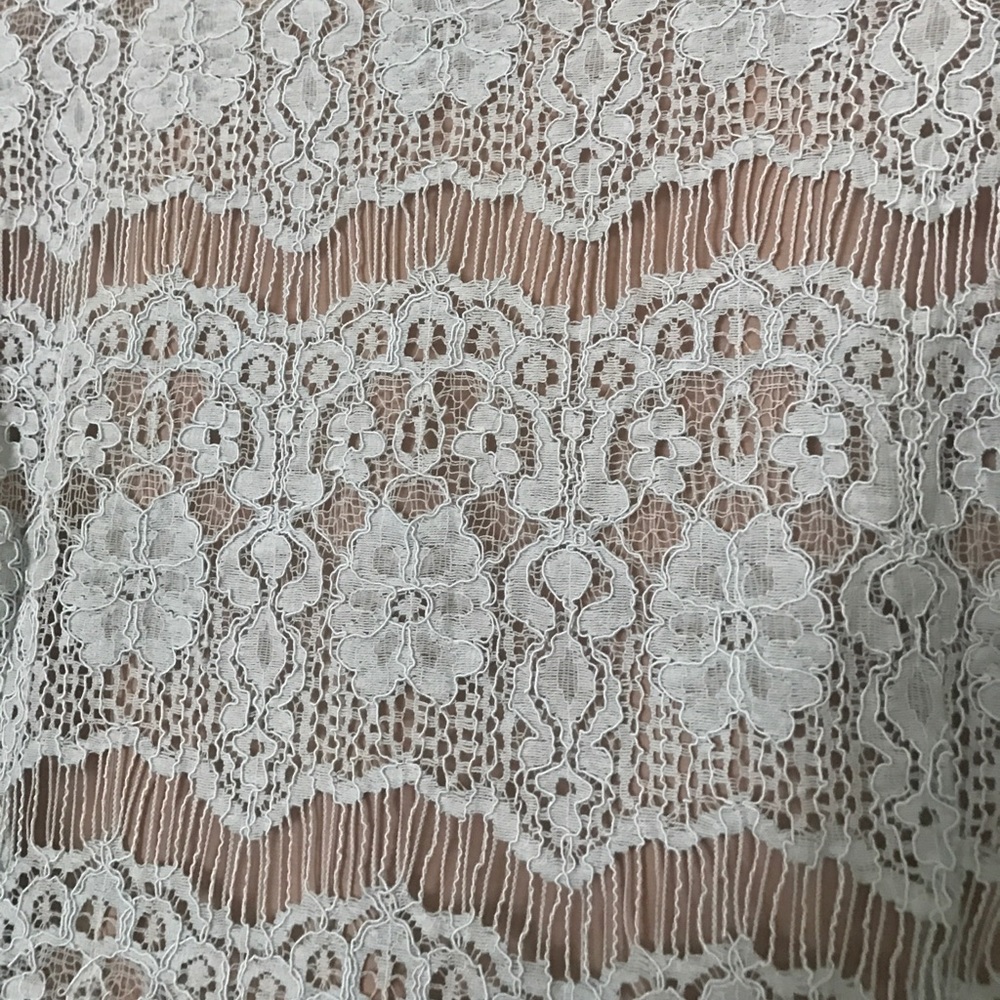 Anthropologie lace peplum top - Picture 2 of 3