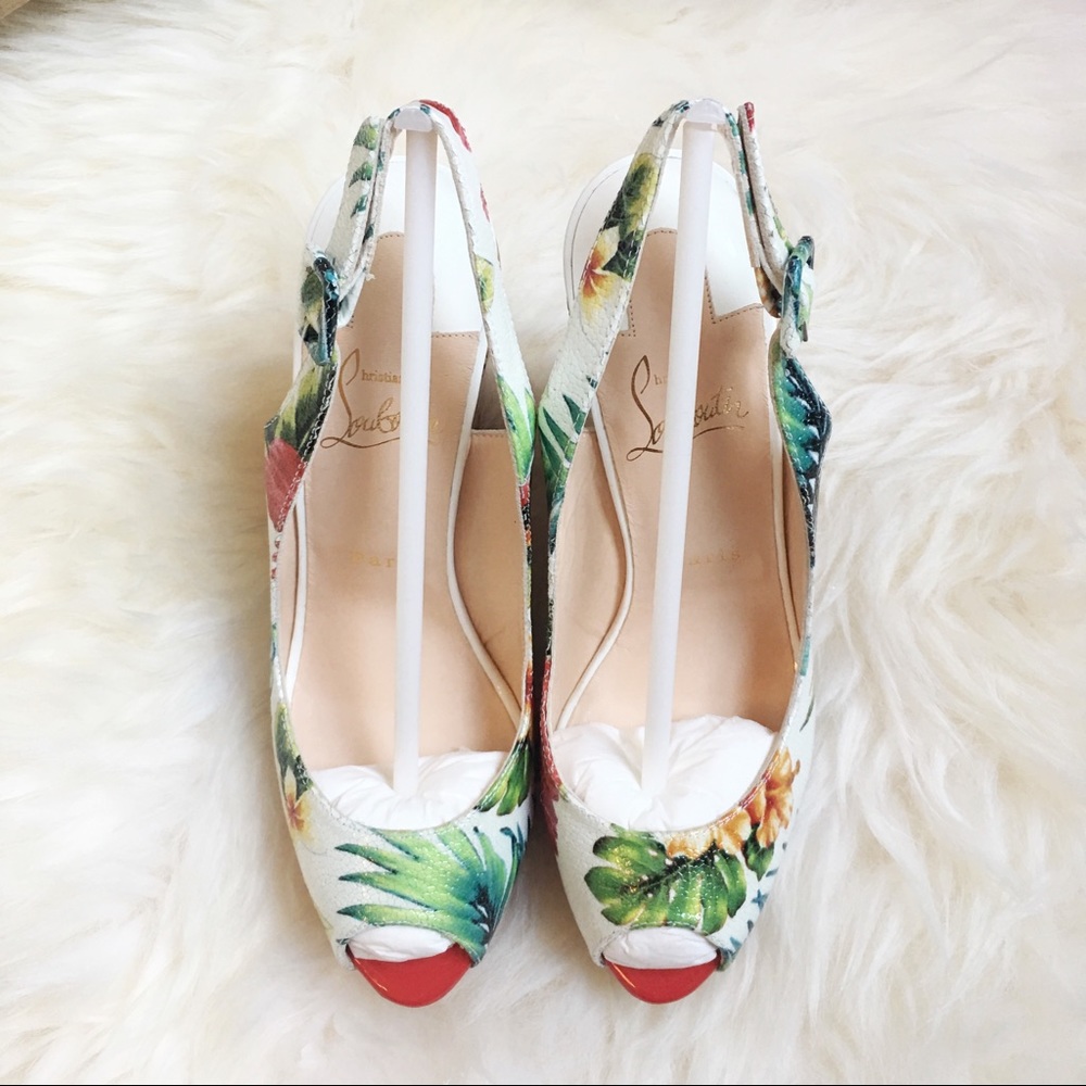 BNIB Christian Louboutin wedge 140 - Picture 3 of 5