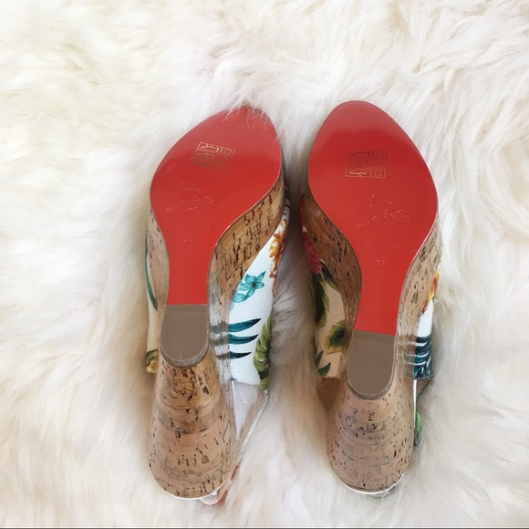 BNIB Christian Louboutin wedge 140 - Picture 4 of 5