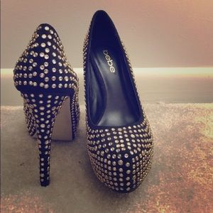 Never Worn before Bebe heels.
