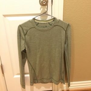 Long sleeve wool shirt