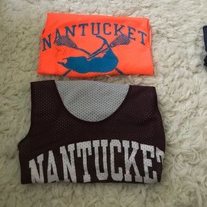 2 Nantucket Lacrosse Pinnies