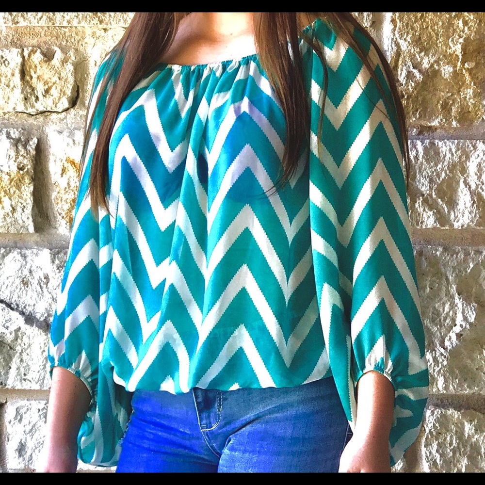 Real Chevron blouse