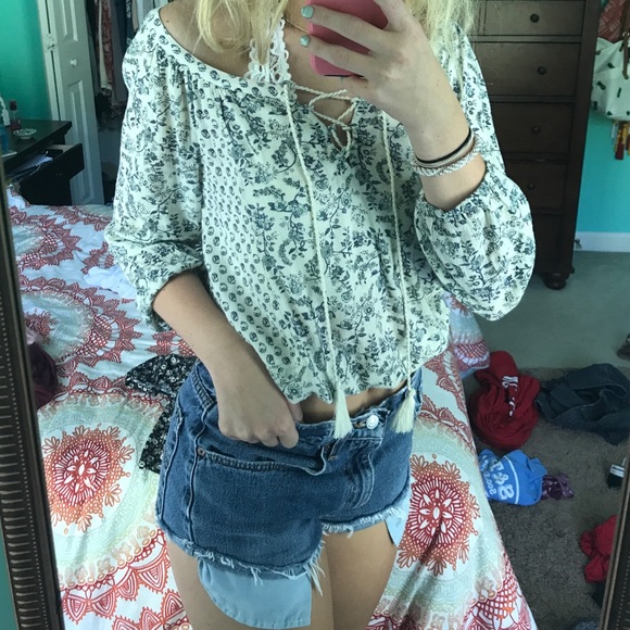 Printed Blouse - Picture 1 of 4