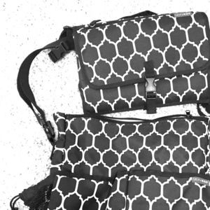 Skip Hop Diaper Bag and Clutch