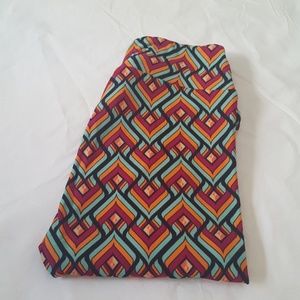 New Lularoe leggings OS in mint and magenta