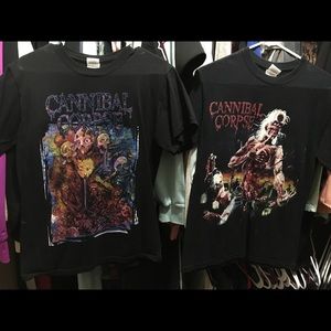 💀2 Cannibal Corpse Concert T's💀