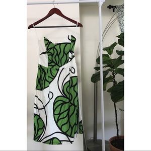 Marimekko for Anthropologie Leaf Print Dress