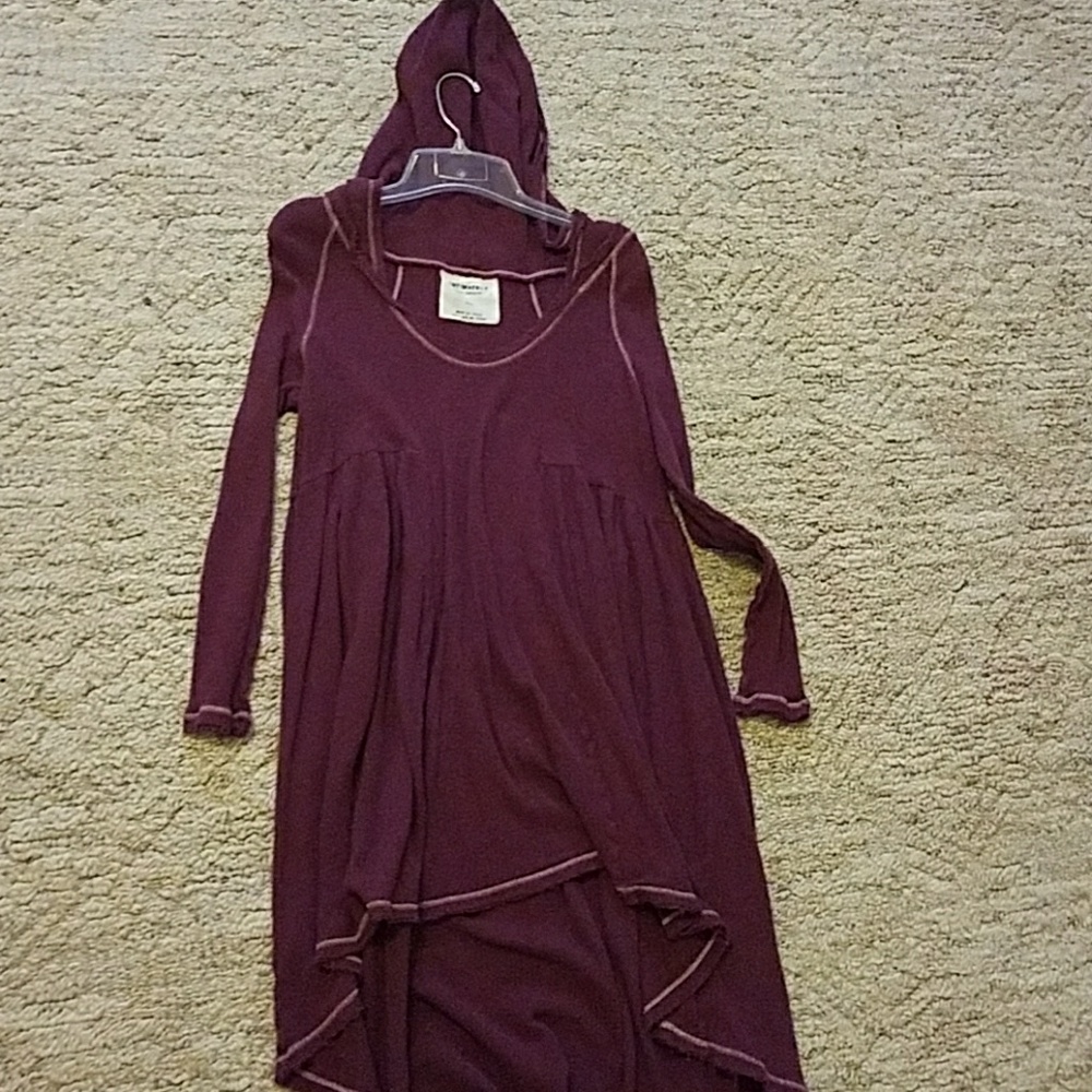 Free People hooded dress