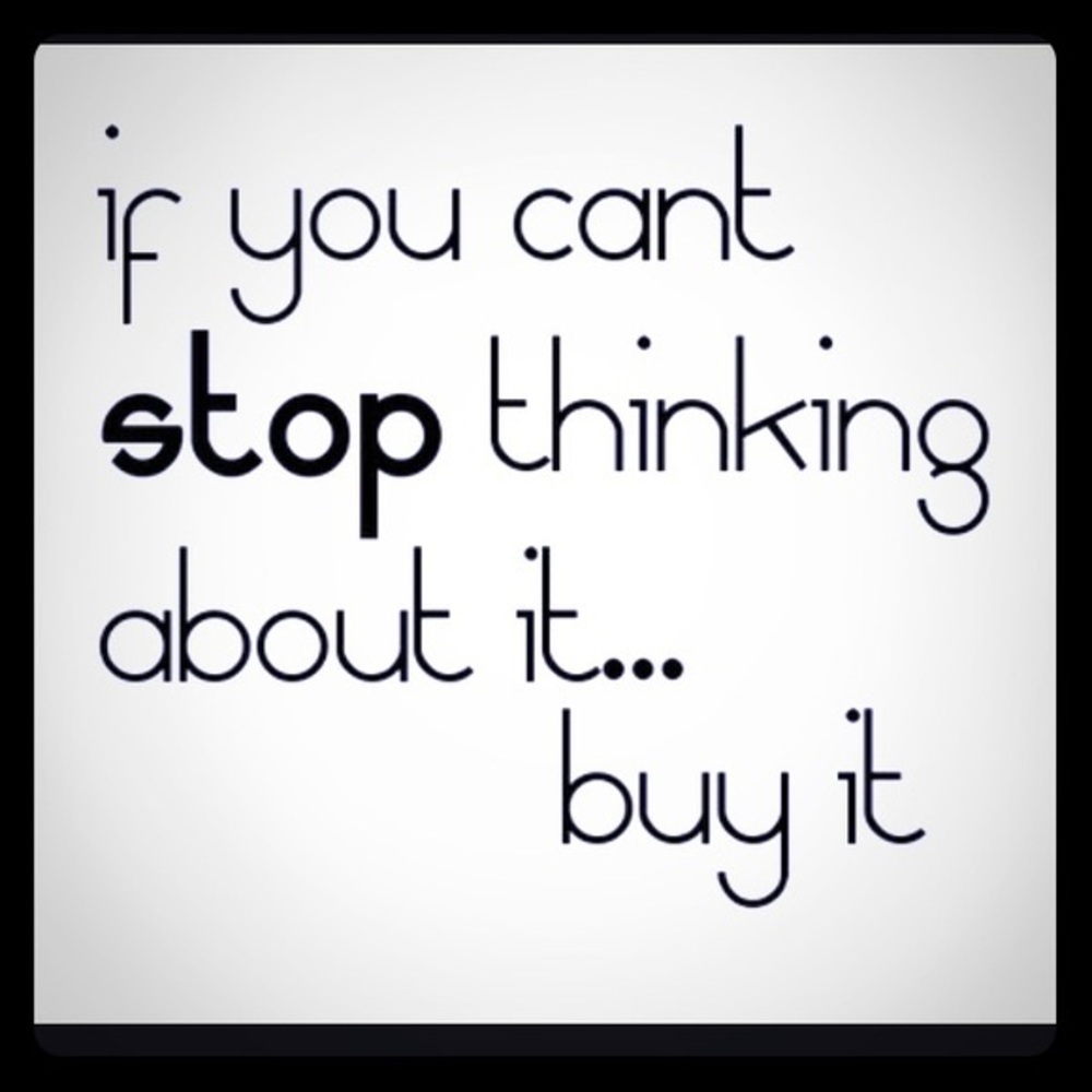 Go Ahead And Treat Yourself! 🛍