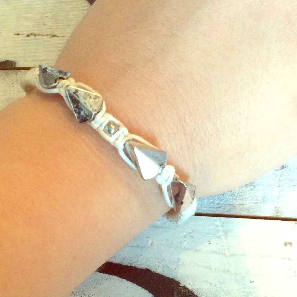 American Eagle Boho Rock Rope Bracelet