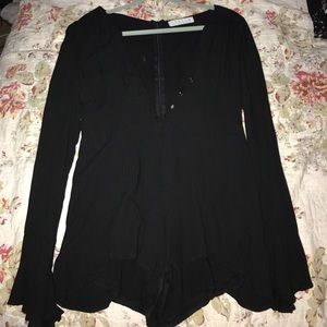 Stella long sleeve romper
