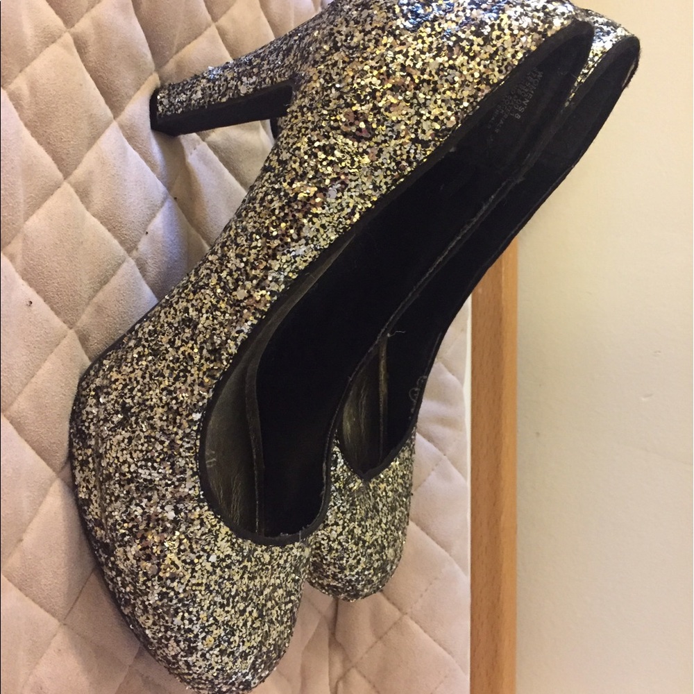 Old Navy Glitter Heels