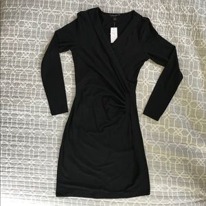 NWT Banana Republic faux wrap dress LBD