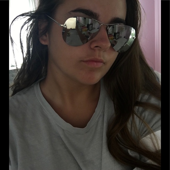 Mirrored aviator sunglasses - Picture 4 of 4