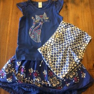 Gymboree girl size 6 mix and match outfit
