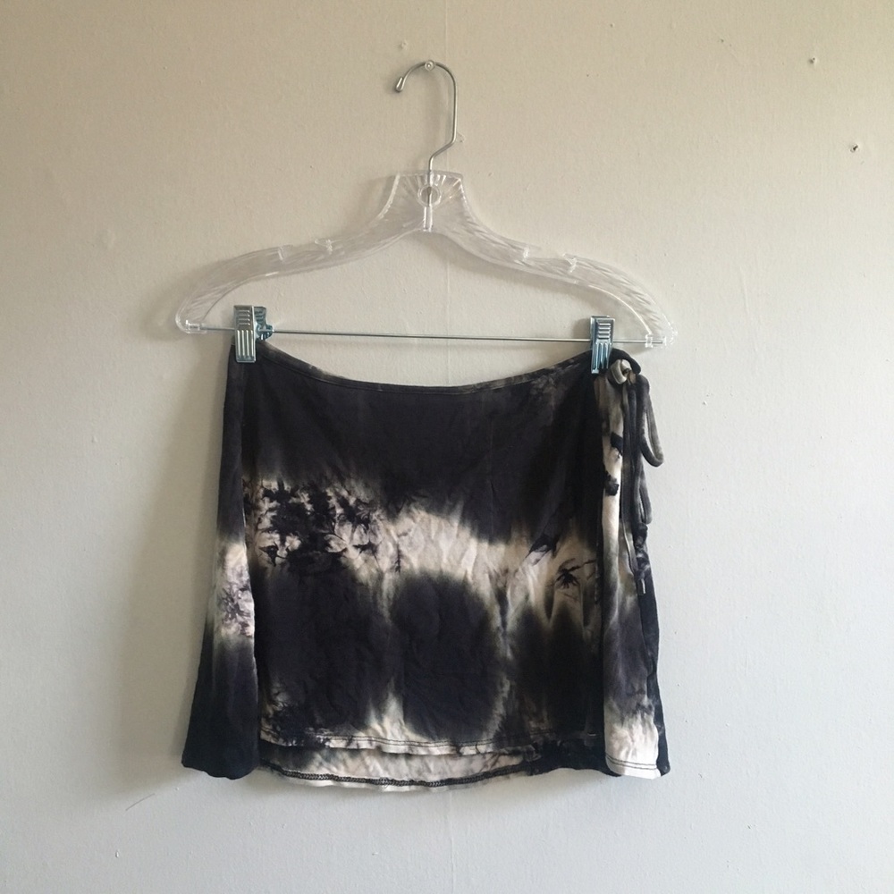 Tie Dye Wrap Skirt
