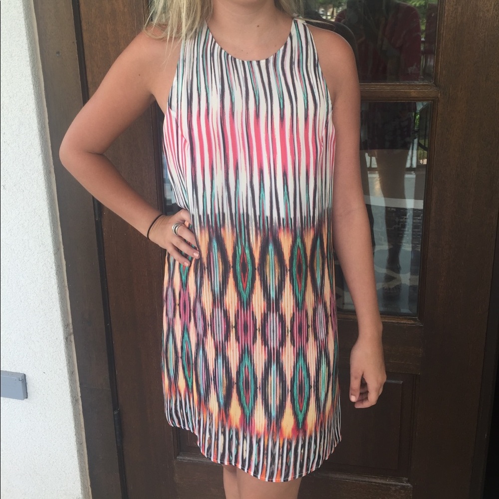 Lavender Brown shift dress