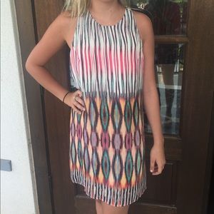 Lavender Brown shift dress