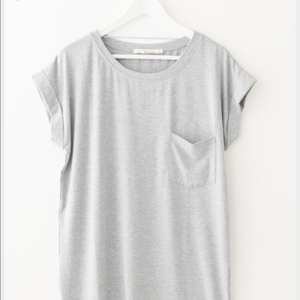 Grey t shirt dress