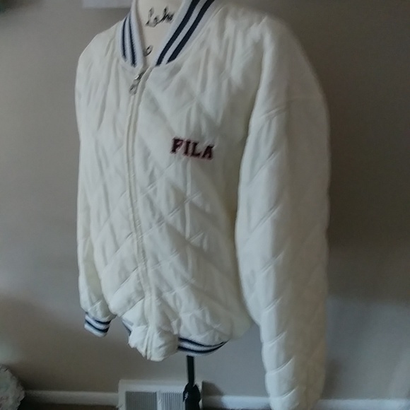Vintage Fila Men's Quilted Jacket - Picture 2 of 5